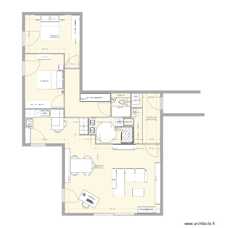 LIGNE BLEUE 19. Plan de 0 pièce et 0 m2