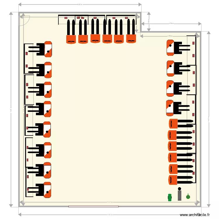 LEROY LOGISTIQUE . Plan de 