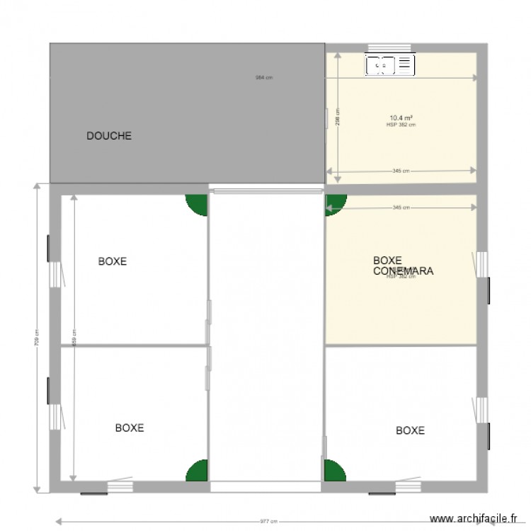 Ecurie 20318. Plan de 0 pièce et 0 m2