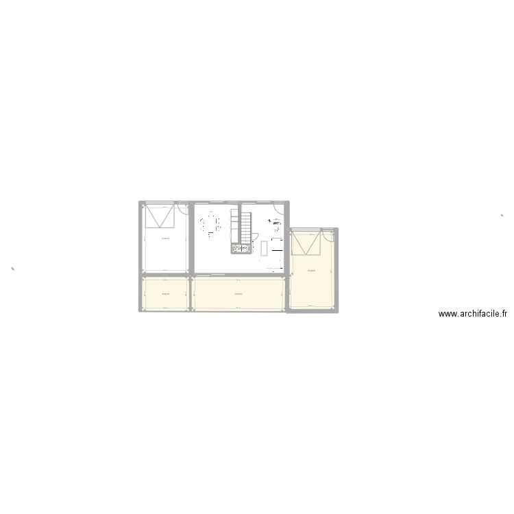 Plan 1 Ker verh base maison sans garage. Plan de 0 pièce et 0 m2