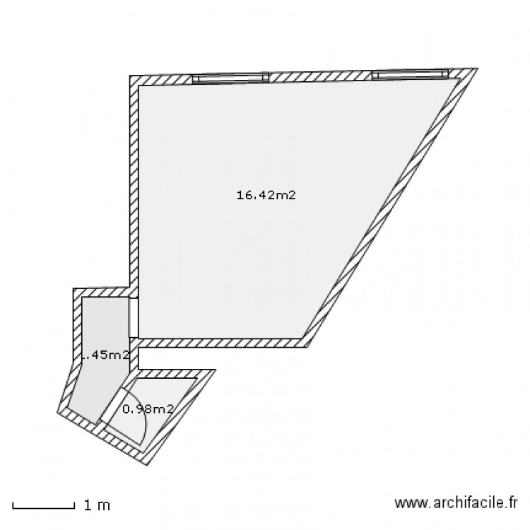 ETAGE. Plan de 0 pièce et 0 m2