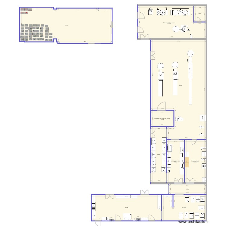 Projet Cuisines HL v8. Plan de 0 pièce et 0 m2