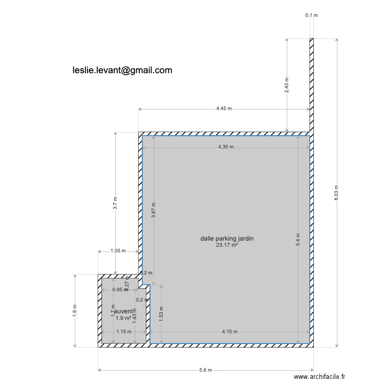  levant . Plan de 0 pièce et 0 m2