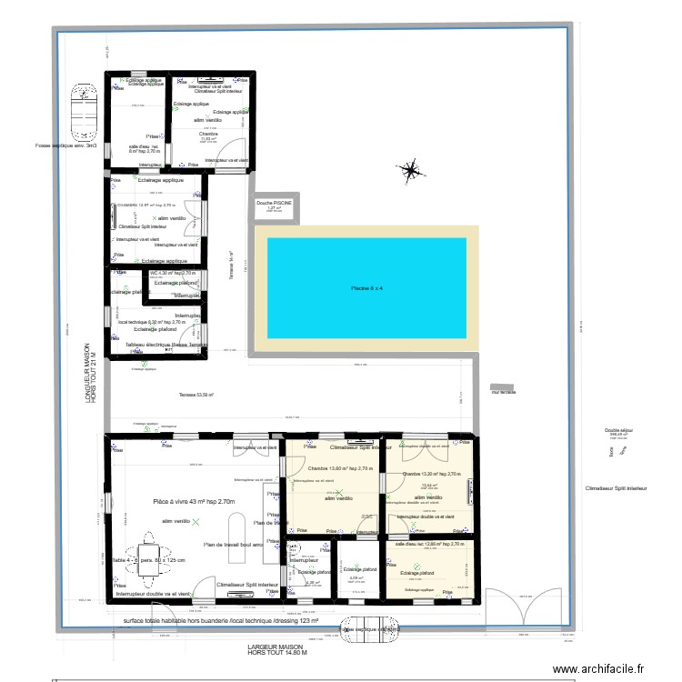 ndangane 2. Plan de 0 pièce et 0 m2