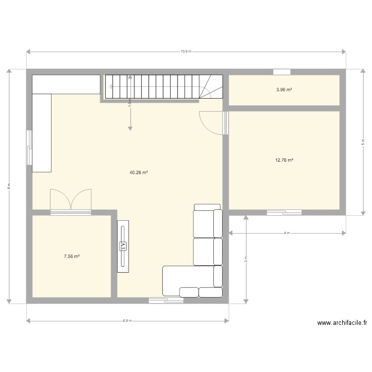 test . Plan de 0 pièce et 0 m2