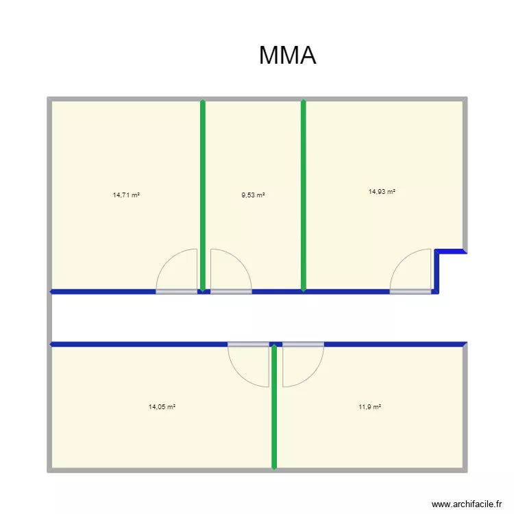 LE LAVANDOU JPC. Plan de 