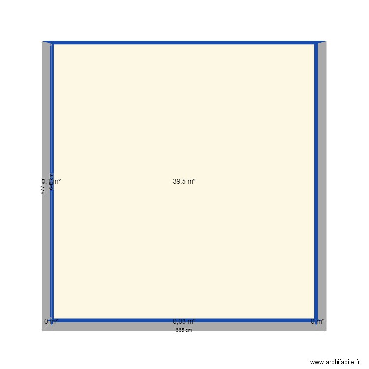 extension espinasse 01. Plan de 5 pièces et 40 m2