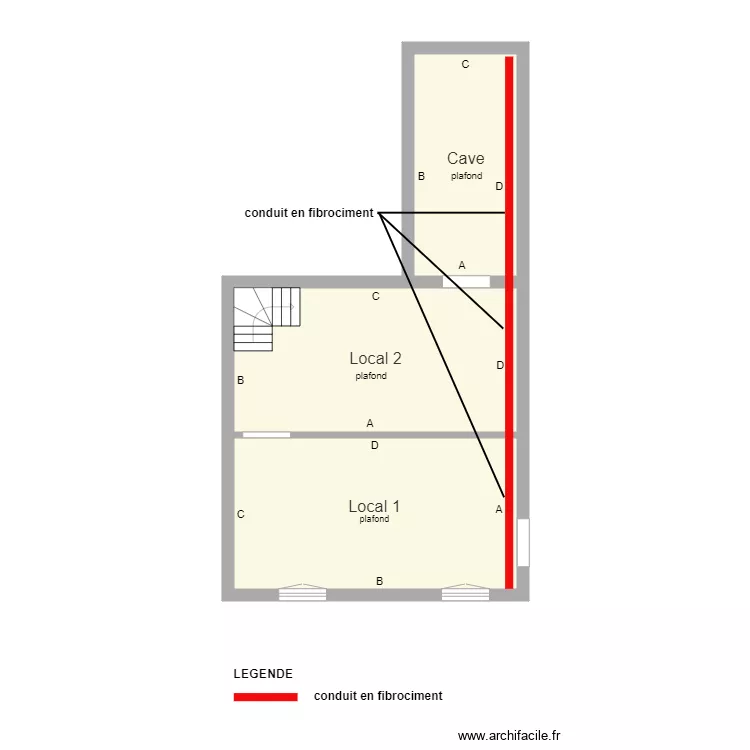 appart 16 à renover sous sol. Plan de appart 16 à renover sous sol. Plan de
