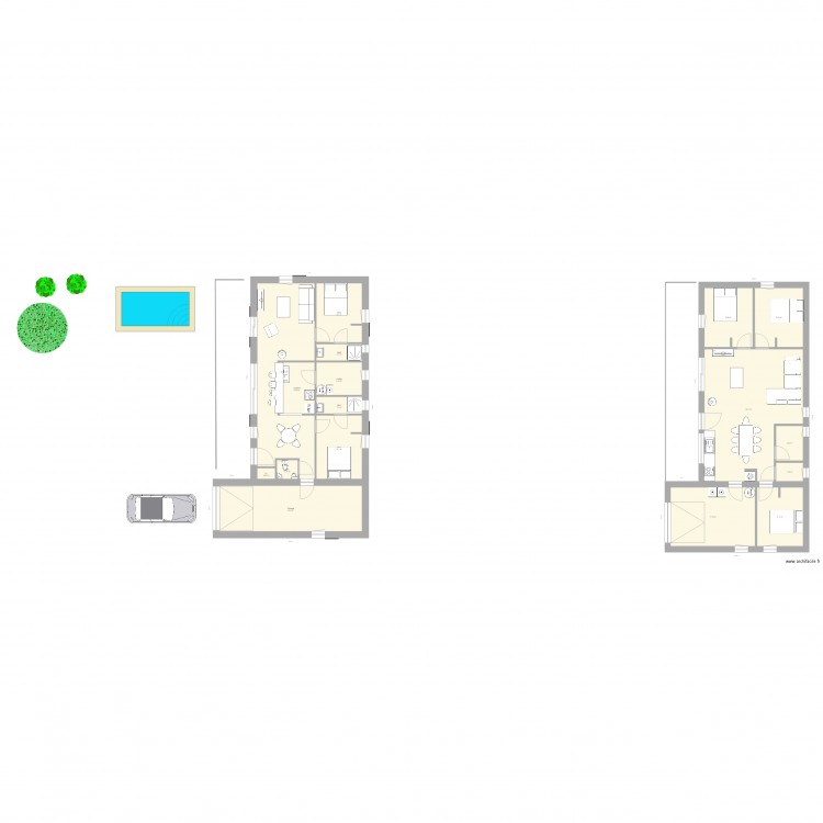 Les Marlesses 2. Plan de 0 pièce et 0 m2