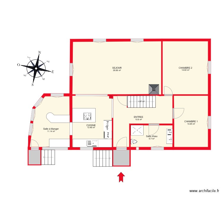 BI4655 MEISTRATZHEIM FREDERIC RDC. Plan de 0 pièce et 0 m2