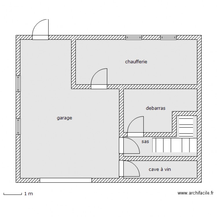 fery rdc*. Plan de 0 pièce et 0 m2