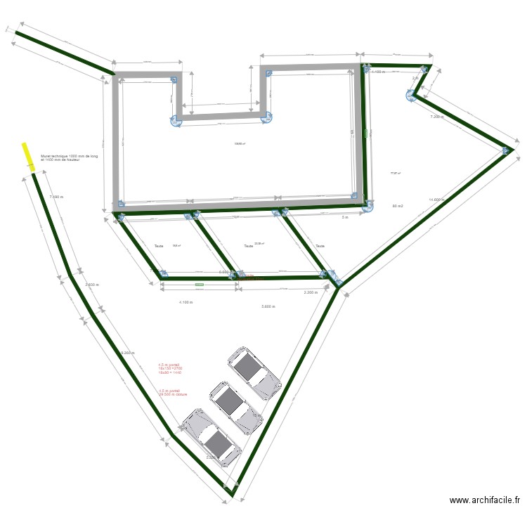 plan terrasse 3022022. Plan de 0 pièce et 0 m2