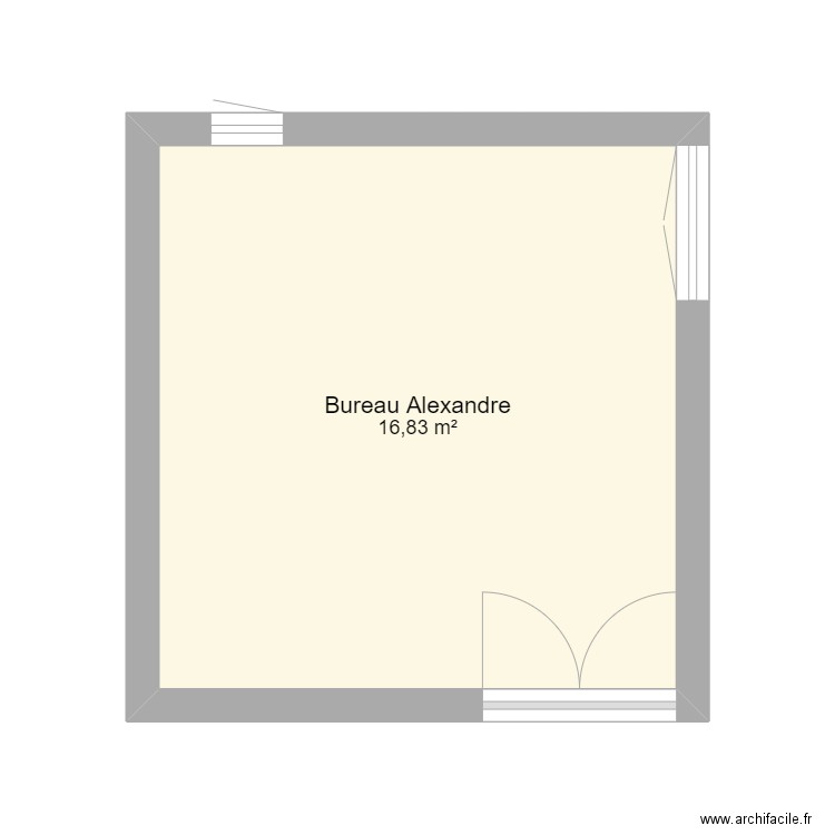 Bureau Alexandre. Plan de 0 pièce et 0 m2