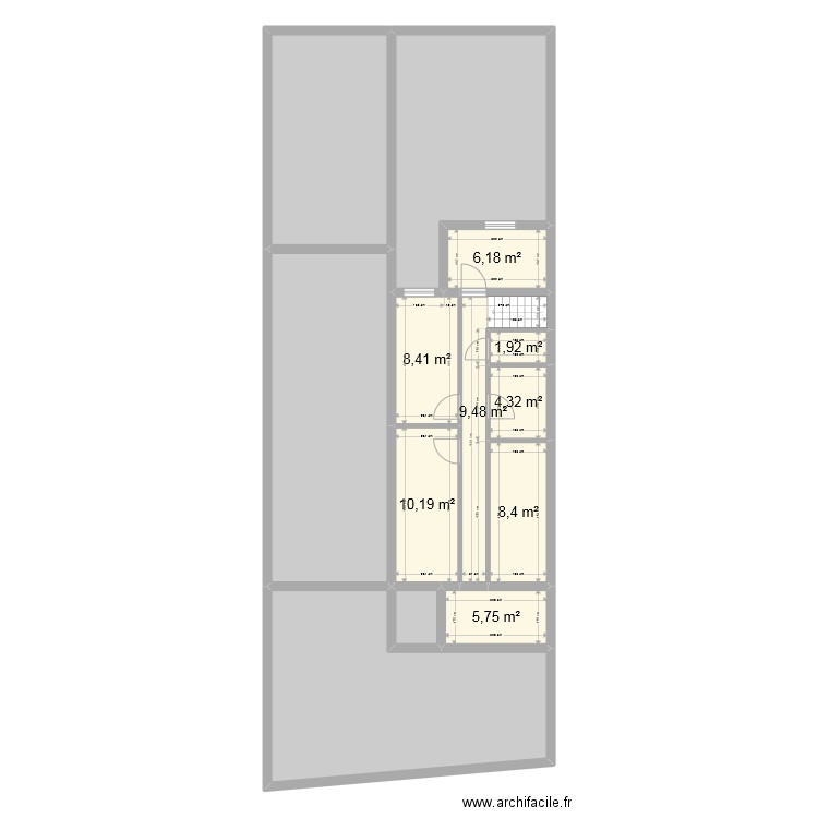 PUY MALLÉN P.1.. Plan de 13 pièces et 197 m2