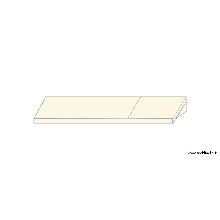marquise. Plan de 0 pièce et 0 m2