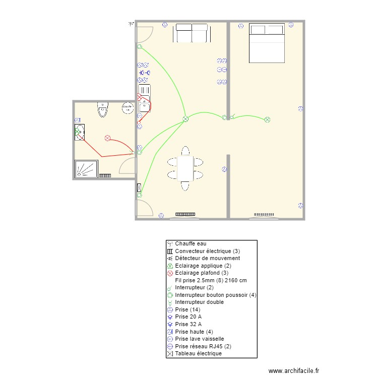 Libourne Dépendance. Plan de 0 pièce et 0 m2