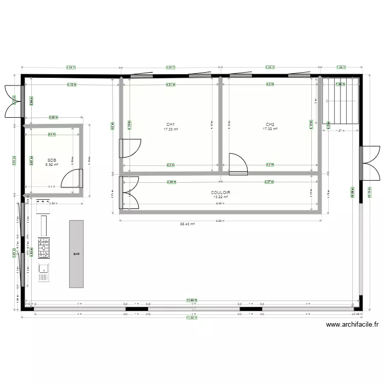 Plan r&eacute; de chauss&eacute;. Plan de 