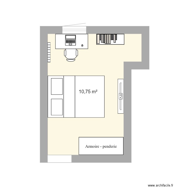 chambre lenny. Plan de 0 pièce et 0 m2