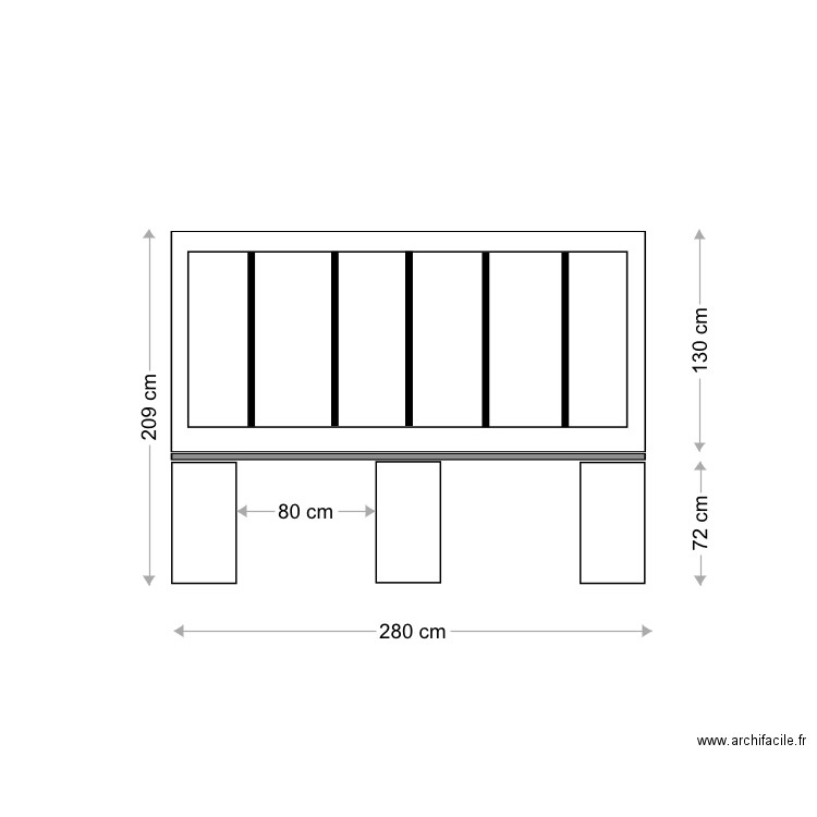 Bureaux. Plan de 0 pièce et 0 m2