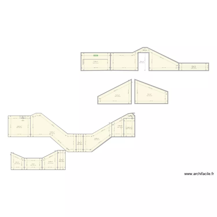 LIMOUZI 3e DUTREIX. Plan de 
