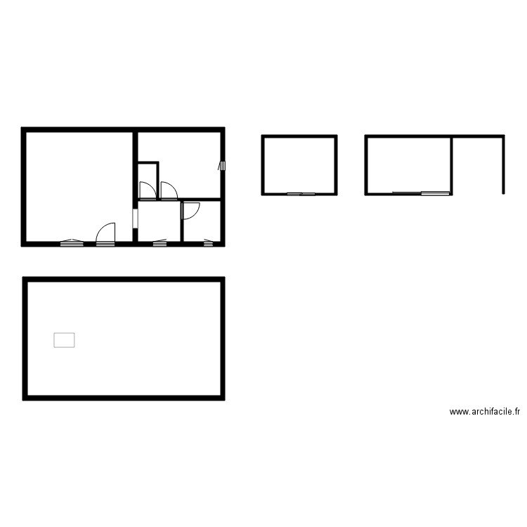 BROUSMICGE. Plan de 8 pièces et 92 m2