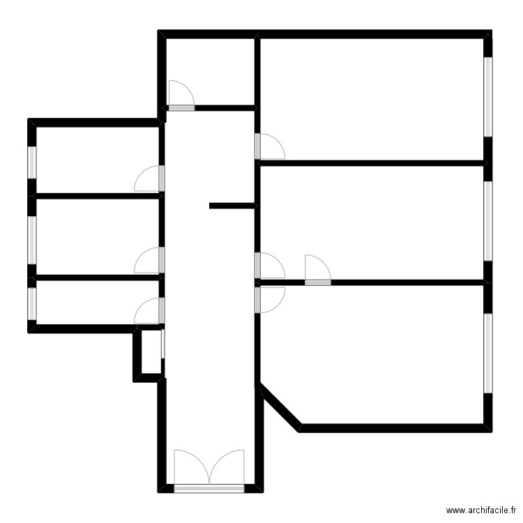 Ceresco 3. Plan de 8 pièces et 147 m2