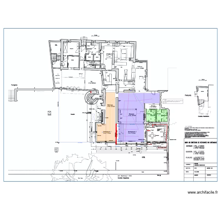Lea Linster. Plan de 