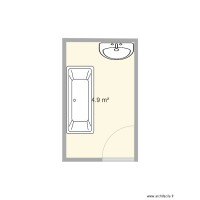 plan salle de bain 