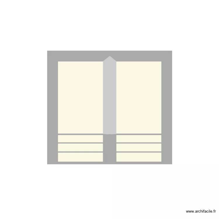 PRESENTOIR CHATELINEAU. Plan de 