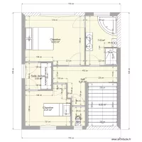 amiens 35 hotoie plan origine 1er &eacute;tage  projet