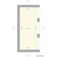 Chambre piscine avant travaux