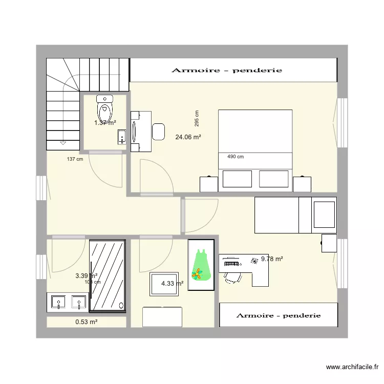 CUBE 1 ZZ Plus. Plan de 