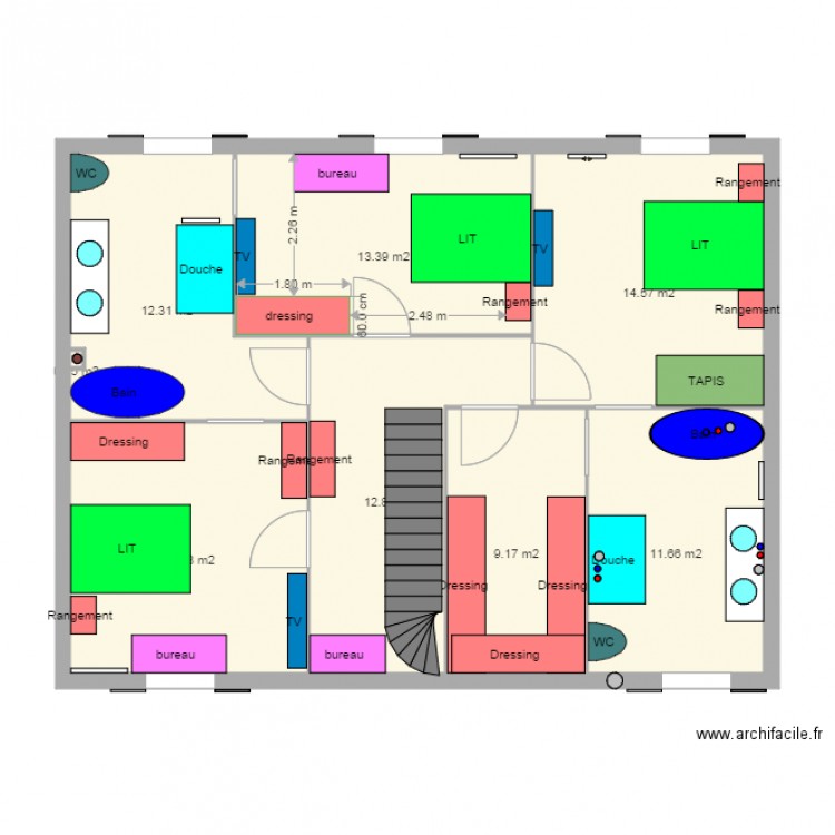 test2. Plan de 0 pièce et 0 m2