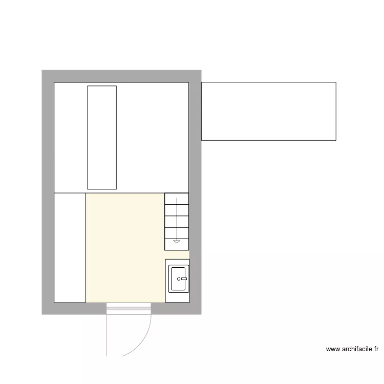 mezzanine. Plan de 