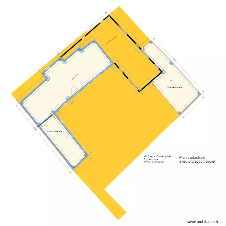 plan cadastre. Plan de 