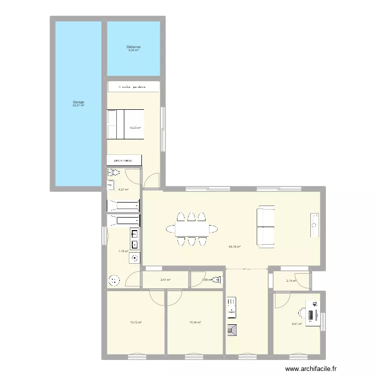 Maison V03 - projet 2. Plan de Maison V03 - projet 2. Plan de