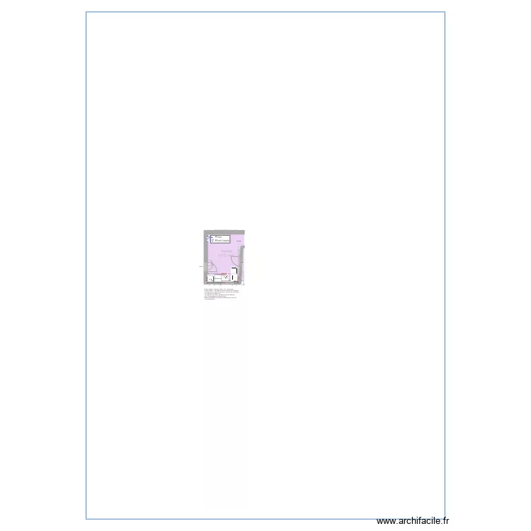 cuisine sacco amenagement V3. Plan de 