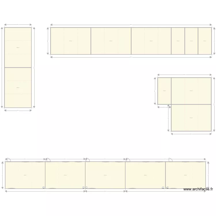 Chouettes Architectes location 0809. Plan de 