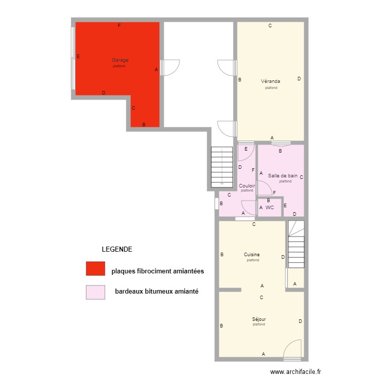 courard toitures. Plan de 0 pièce et 0 m2