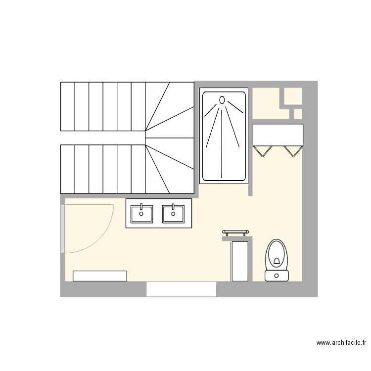 Projet WALFART. Plan de 0 pièce et 0 m2