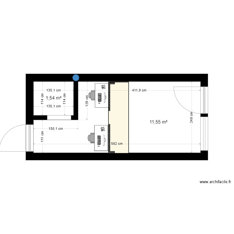 A ONE SERVICES 93120. Plan de 0 pièce et 0 m2