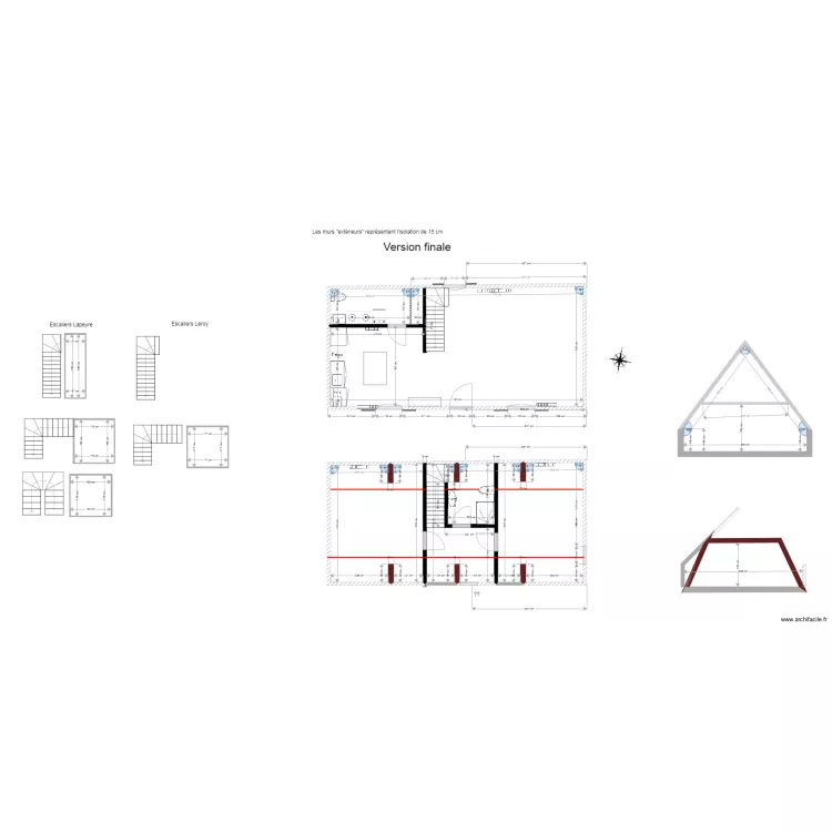 maison Valerie finale. Plan de 