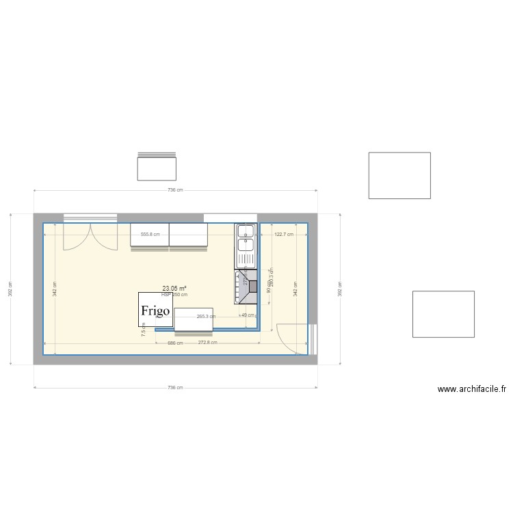 idee cuisine. Plan de 0 pièce et 0 m2