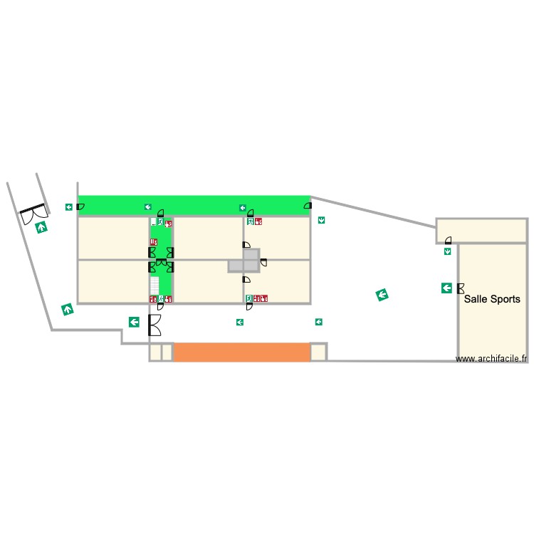 Saint Medard Hospiteau Vue ensemble. Plan de 0 pièce et 0 m2