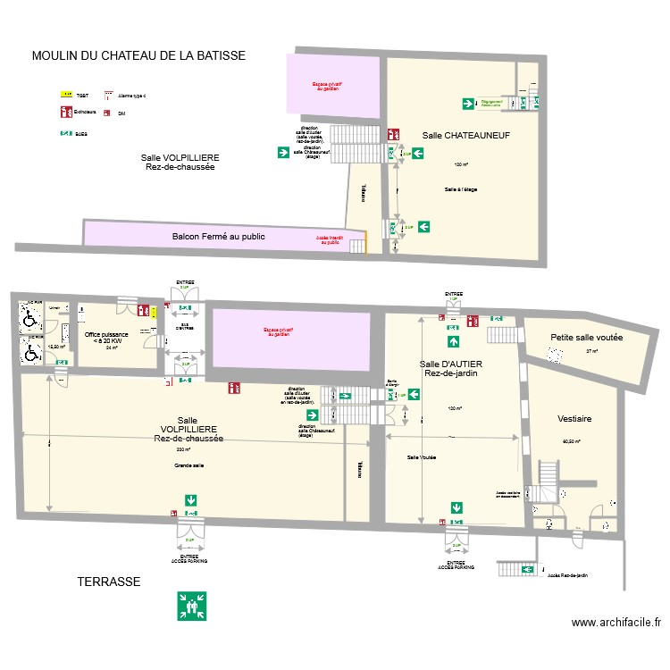 Moulin La Batisse 4. Plan de 0 pièce et 0 m2