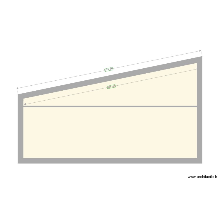 Facade est. Plan de 0 pièce et 0 m2