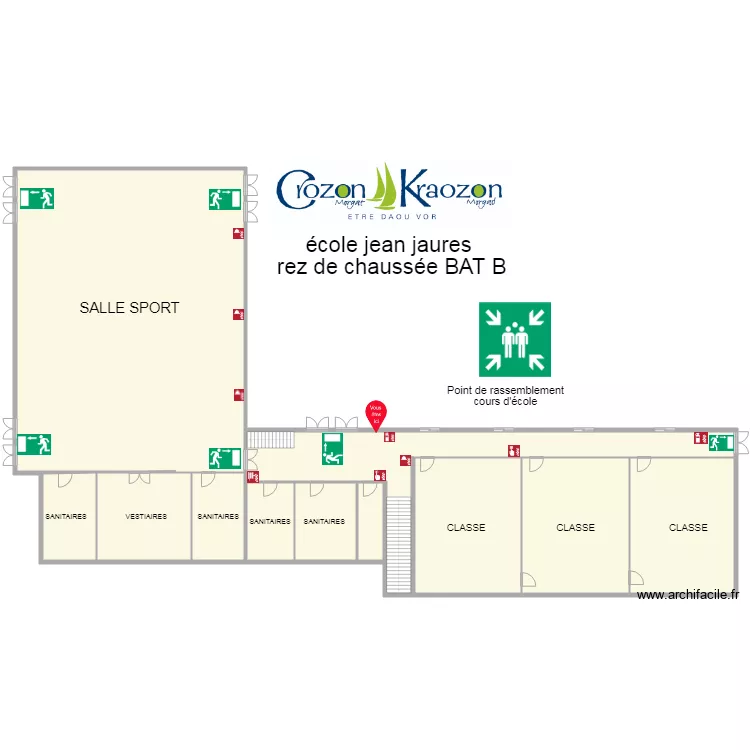 jean jaures BAT B. Plan de 