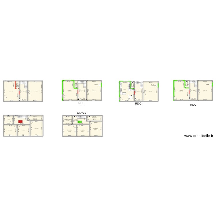 CHIQUE Ambonnay. Plan de 28 pièces et 380 m2