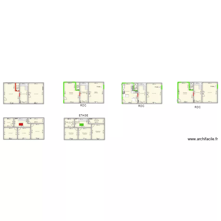 CHIQUE Ambonnay. Plan de 
