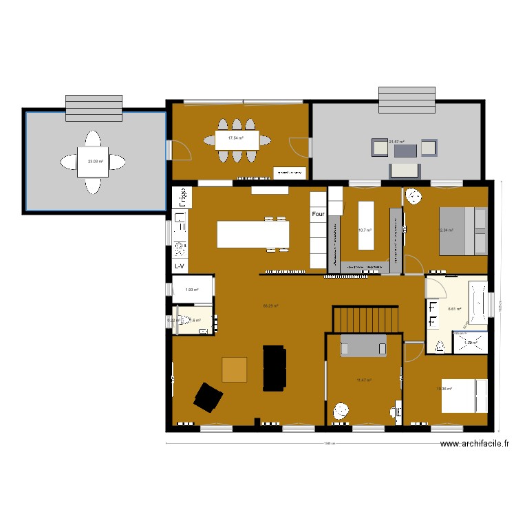 st sim. Plan de 0 pièce et 0 m2